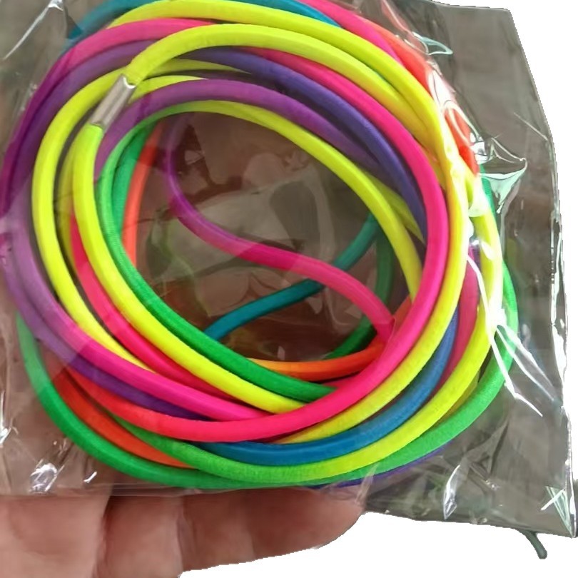 Nostalgic Children's Rubber Band Jumping for Primary School Students High Elastic Durable Old-fashioned Rubber Band Toy Rope Jumping Rubber Band
