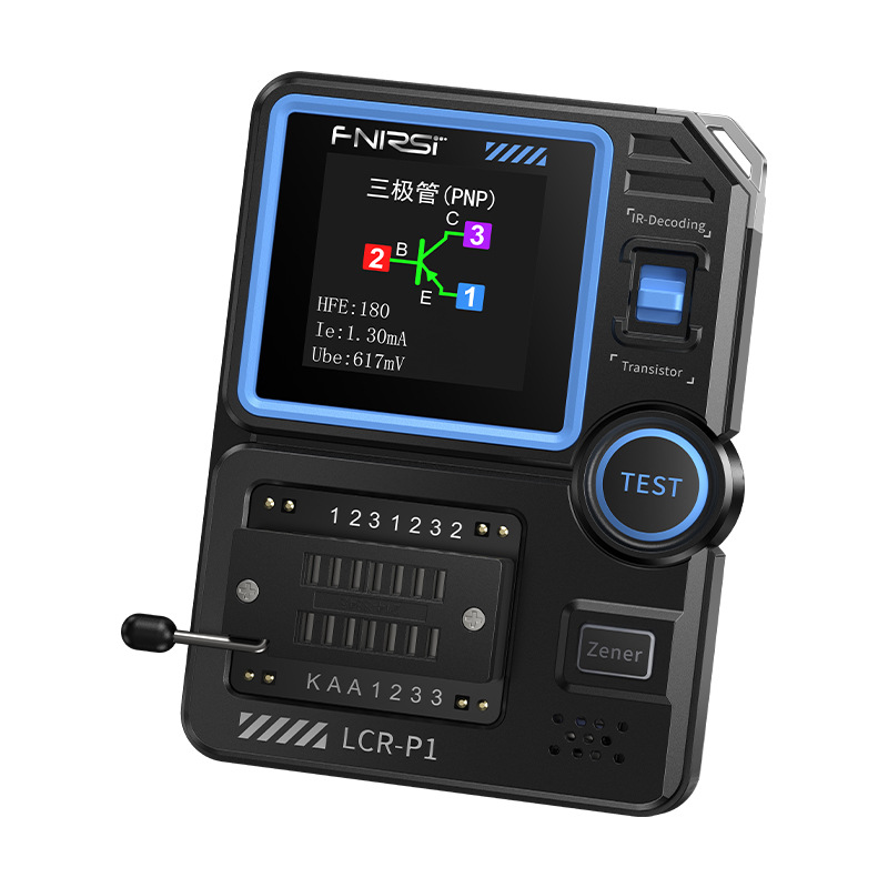 Lcr-P1 Transistor Tester Multi-Function Capacitor Resistor Mos Field Effect Transistor Digital Component Detection