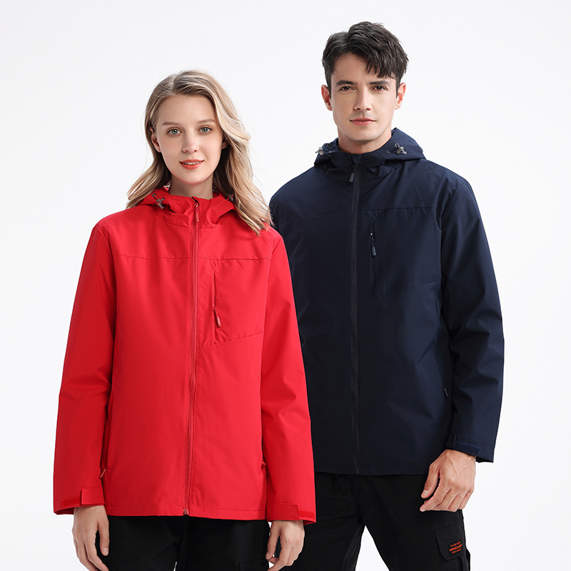 Solid Color Thin Jacket Windbreaker Custom Printed Logo Advertising Shirt Company Work Clothes Work Clothes Jacket Custom-Made