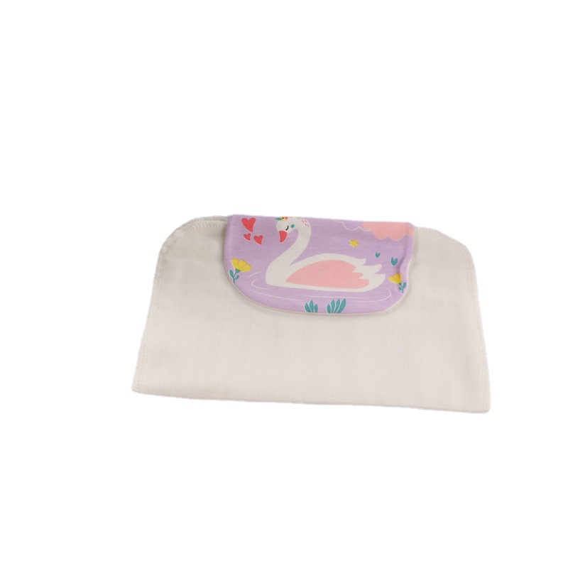 Baby sweat towel girls summer kindergarten baby 1-3 years old cotton gauze boy sweat towel pad back towel wholesale