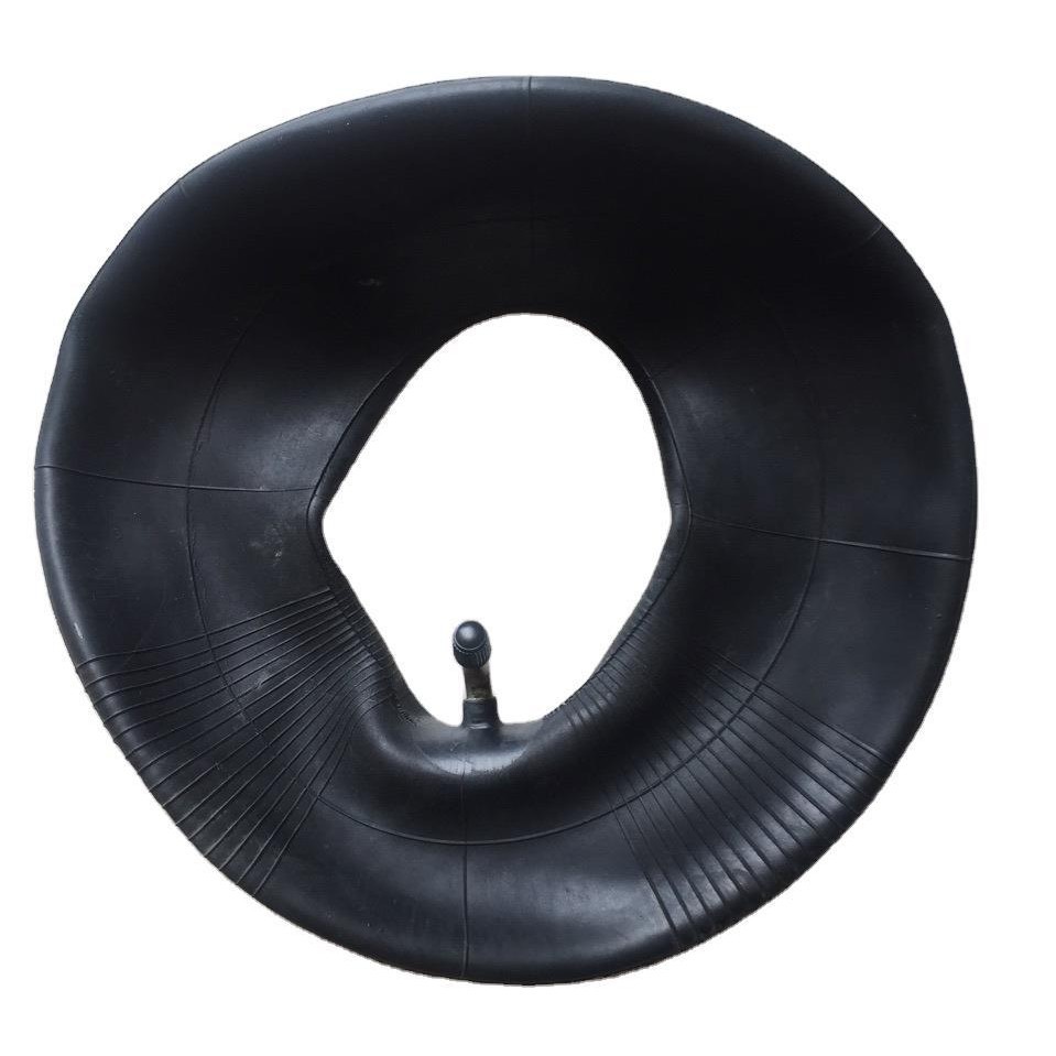 Трубка внутреннего диаметра 410/350-4 с изогнутым соплом из натурального каучука, подходит для тележек, платформенных грузовиков, инструментов и автомобилей.