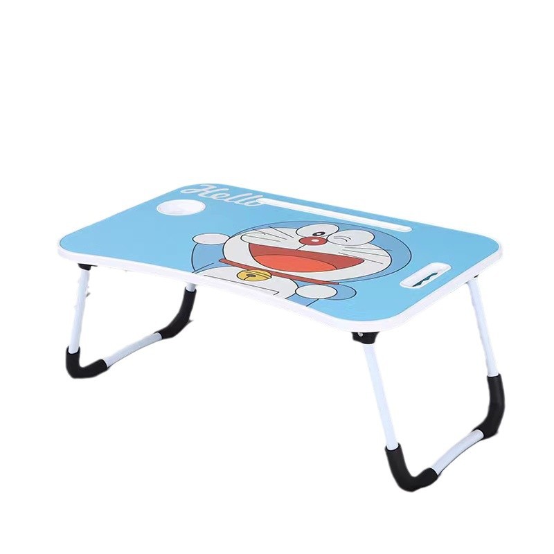 Integrated Injection Molding Small Table Foldableing Table Bed Desk Computer Table Dining Table Lazy Foldableing Gift Portable