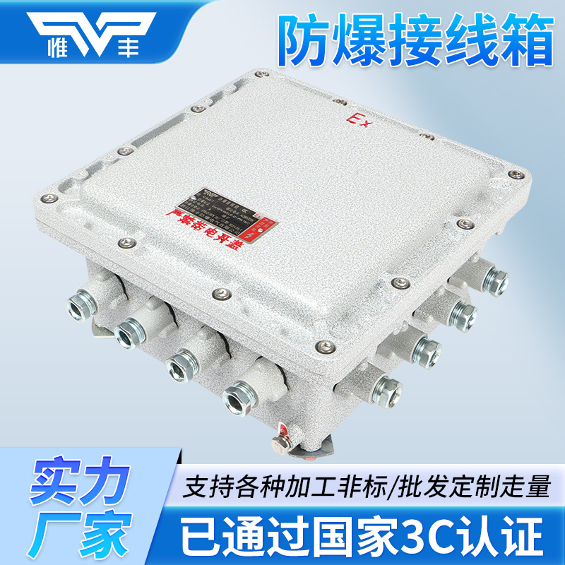 Explosion-Proof Junction Box Distribution Box Lighting Power Control Cabinet Button Switch Box Maintenance Terminal Instrument Box Complete Set