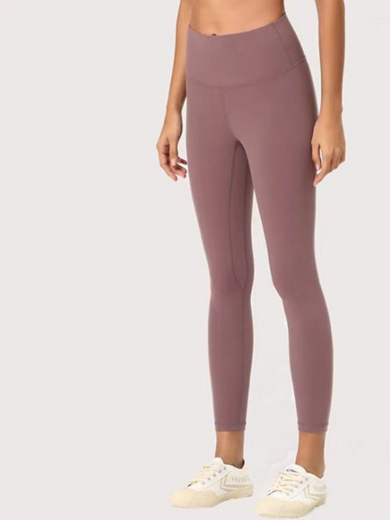 alo yoga high waist beautiful buttocks leisure fitness trousers stretch slim tights pilates fitness running