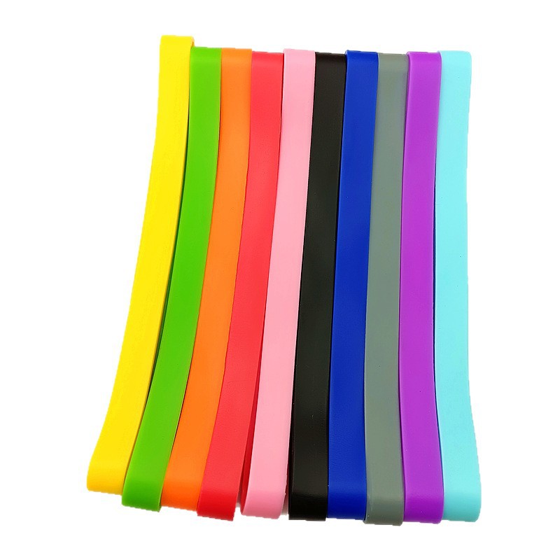 Silicone Binding Strap Box Silicone Elastic Lunch Box Tie Trash Can Beach Chair Notebook A5A6 Strap Wholesale