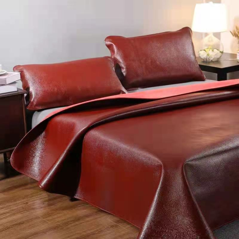 Cowhide Mat, Cowhide Mat, Three-Piece Set, Cowhide Mat, Maternal and Infant Grade Cowhide Mattress, Single Mat, Soft Mat, Ice Silk Mat