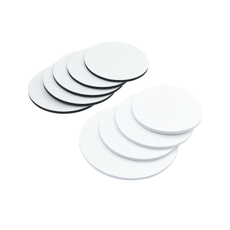 Eva Foam Double-Sided Tape White Foam Glue Strong Adhesive Foam Double-Sided Film Die-Cut Foam Glue Wholesale