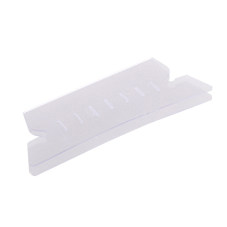 Hanging clip label accessories hanging folder replacement PP Feilin classification paper index plastic card quick work