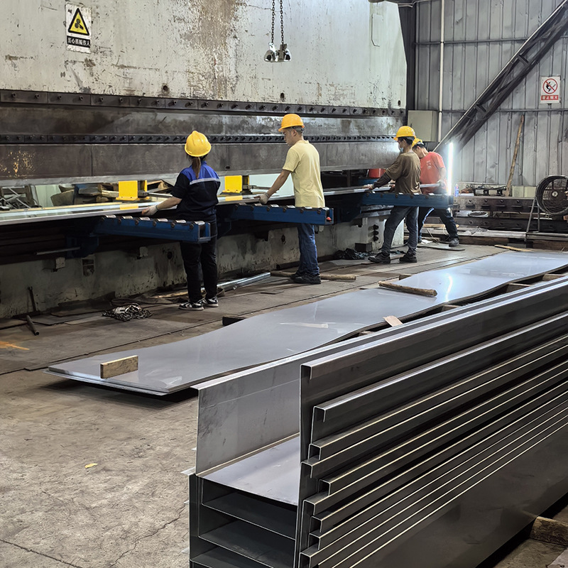 304 Stainless Steel Gutter Sink 8m Stainless Steel Plate Bending Water Storage Tank 304 Stainless Steel Water Storage Tank for Greenhouses