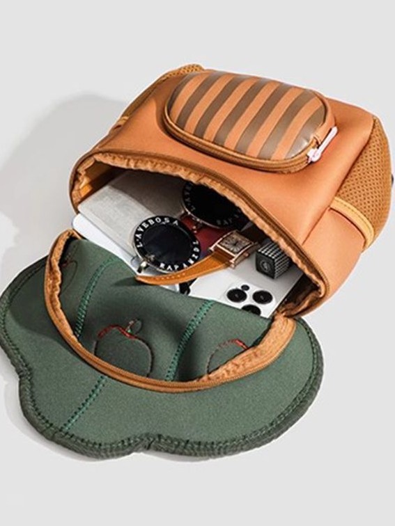 2025 New Year Gift Mini Cute Mushroom Bag Children's Small Backpack Men's and Women's New Cartoon Baby Backpack