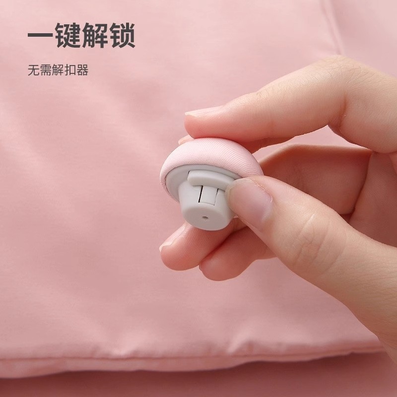 Quilt retainer anti-running quilt non-slip needle-free safety invisible clip corner buckle quilt cover set quilt cover non-running bed sheet