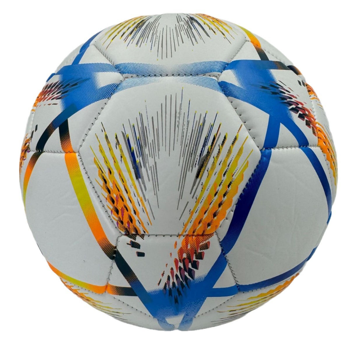 Football wholesale Children 4 5 3 adult primary and secondary school students training competition world cup black and white PVC machine sewing PU