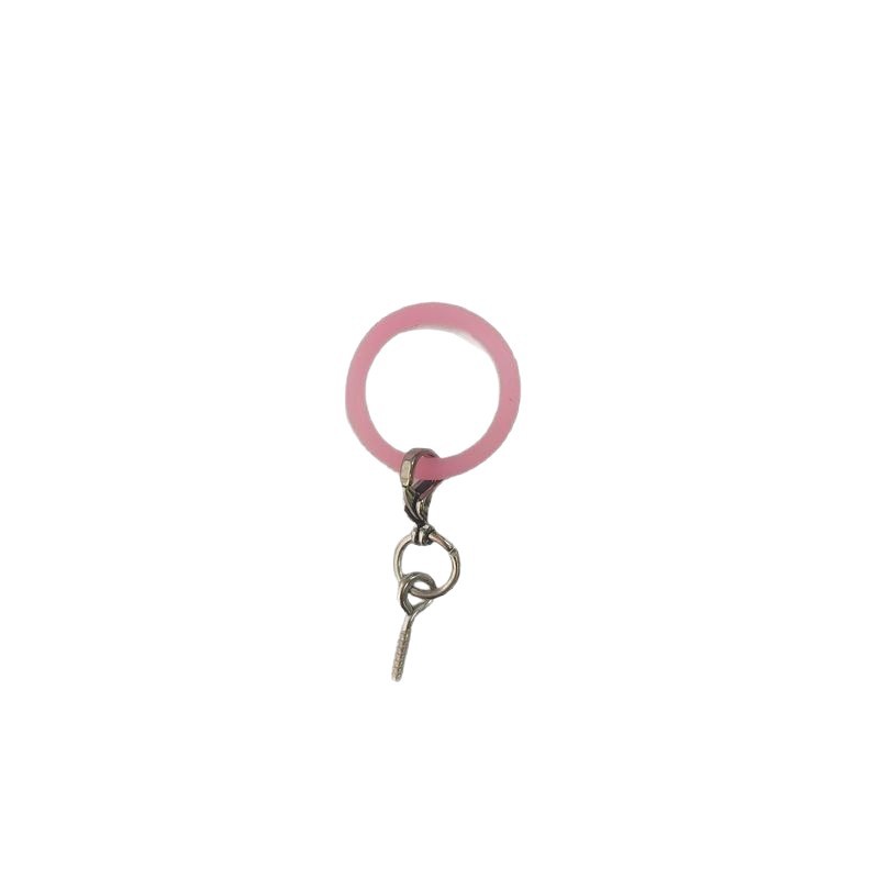 Wholesale Processing of Colorfulful Silicone Rings Plus Lobster Buckles Sheep Eye Nails DIY Cartoon Animation Doll Accessories Pendants