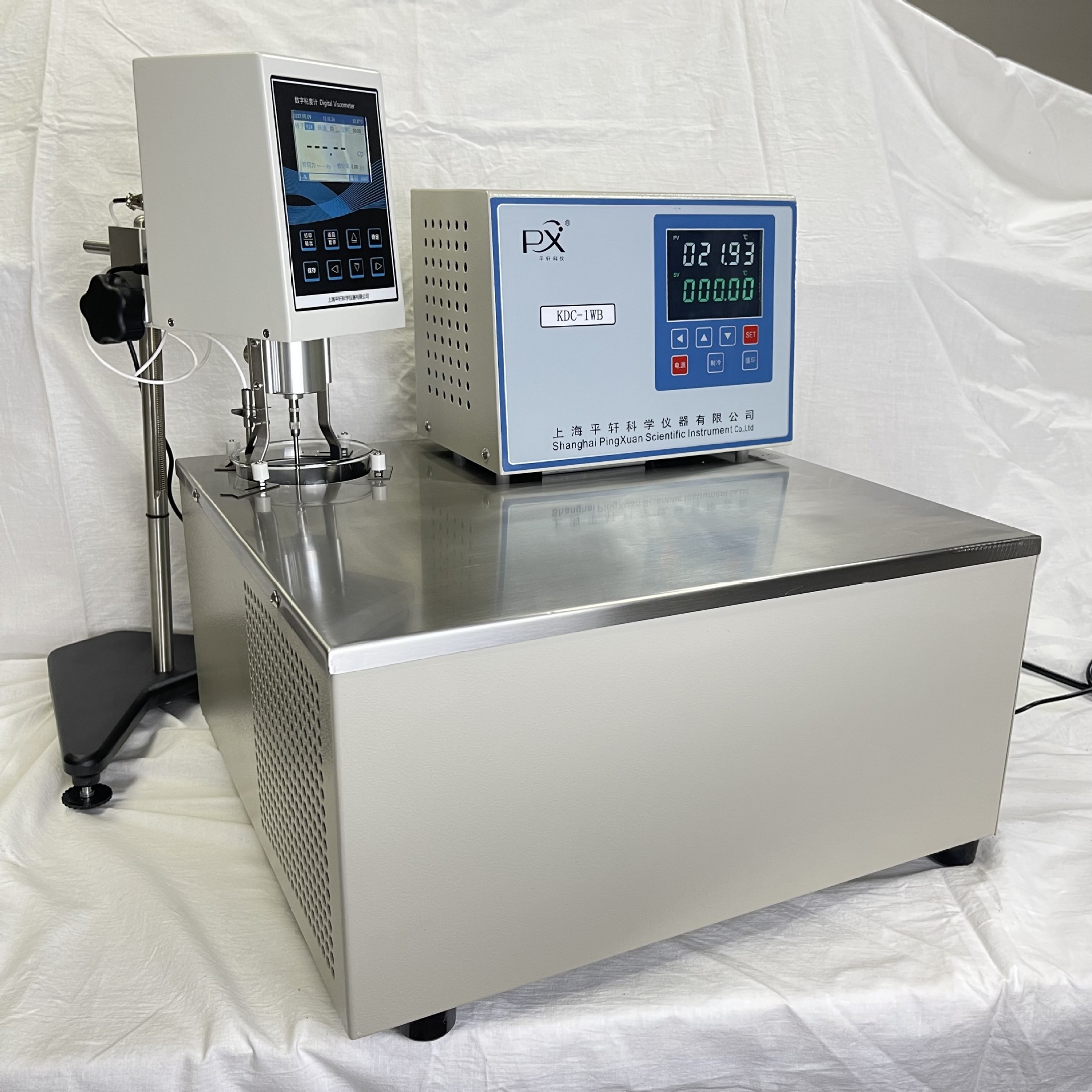 Promotion Shanghai Pingxuan Hd Color Screen Viscosity Measuring Instrument Special Measuring Xanthan Gum Viscometer