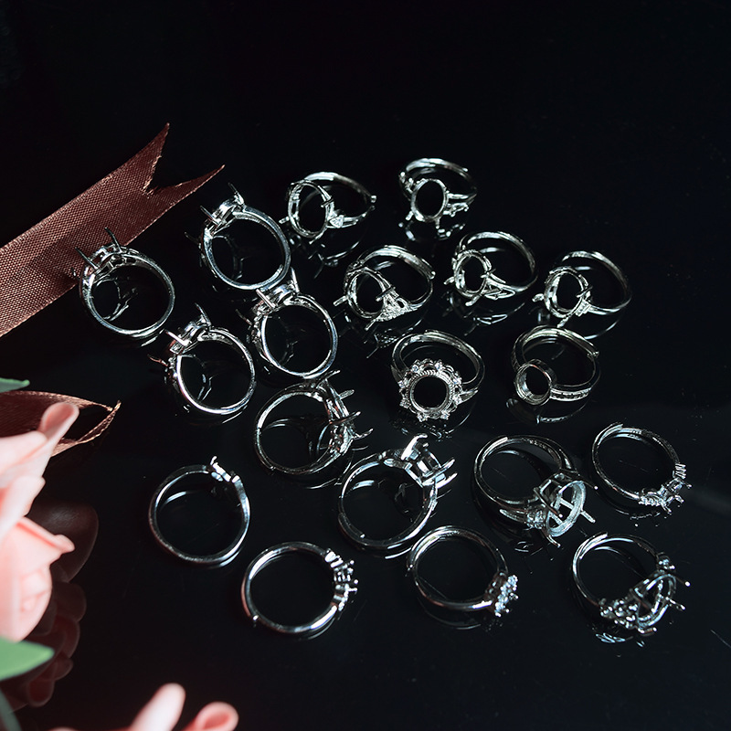 Держатель для сигарет, пустой держатель, желтая медь, электропокрытие, белая сталь, золото, 925 серебро, держатель для подвесок, инкрустированные ювелирные изделия