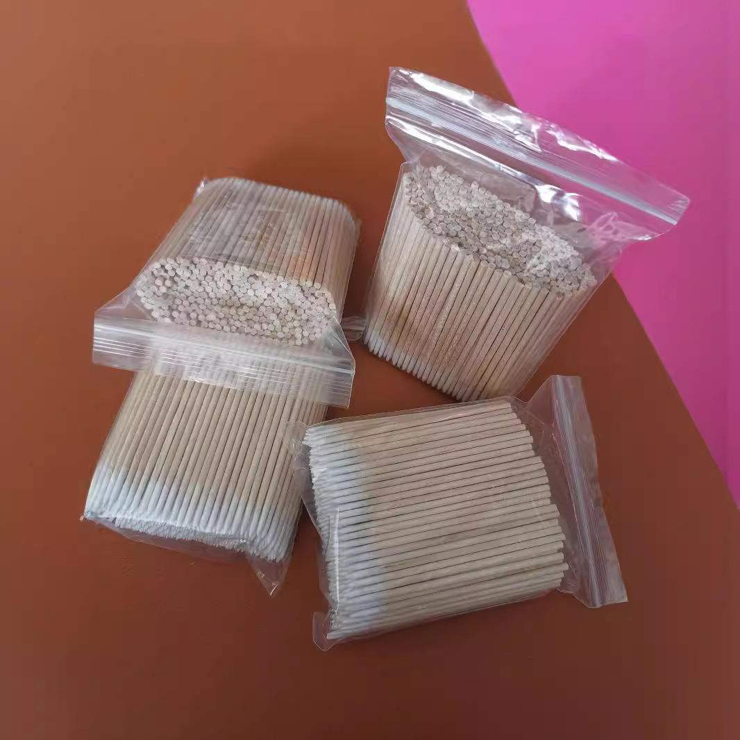 300 ватных палочек для татуировок, одноразовые, без ворса, 7 см длиной