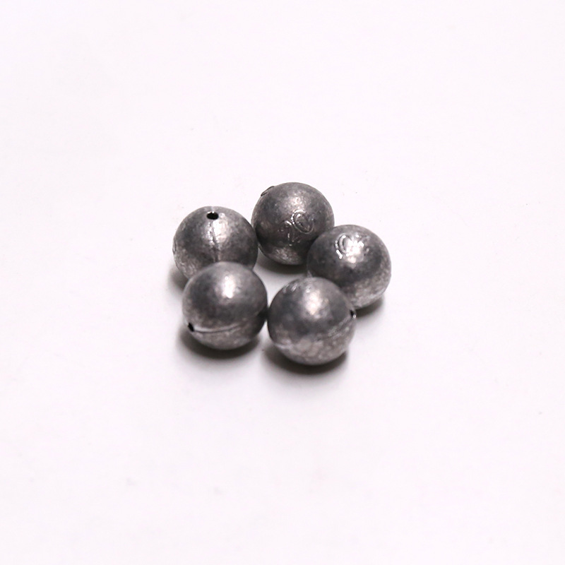 Factory wholesale round ball heart lead pendant turtle pendant round lead pendant fishing gear accessories fishing supplies