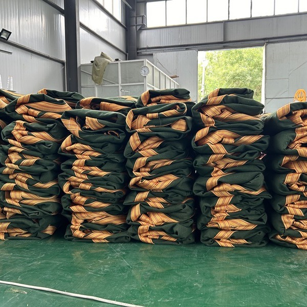 Canvas Ton Bag Square Express Transport Container Bag Wear-resistant Soft Pallet Multi-size Large Capacity Ton Bag