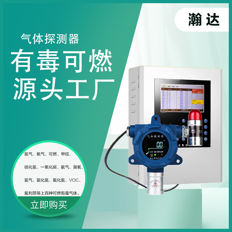 Сигнализационная система для кислорода, аммиака, ацетона и метана Инструмент для обнаружения концентрации с высокой точностью