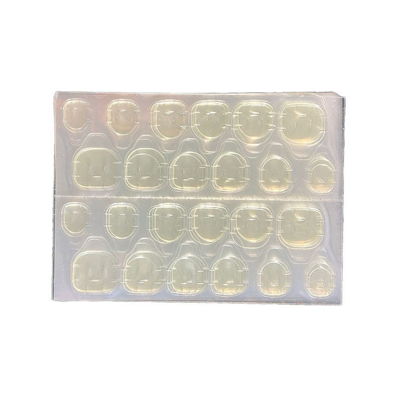 [Factory Supply] Wear a yellow glue super sticky jelly double-sided adhesive nail nail nail sheet waterproof adhesive transparent double-sided