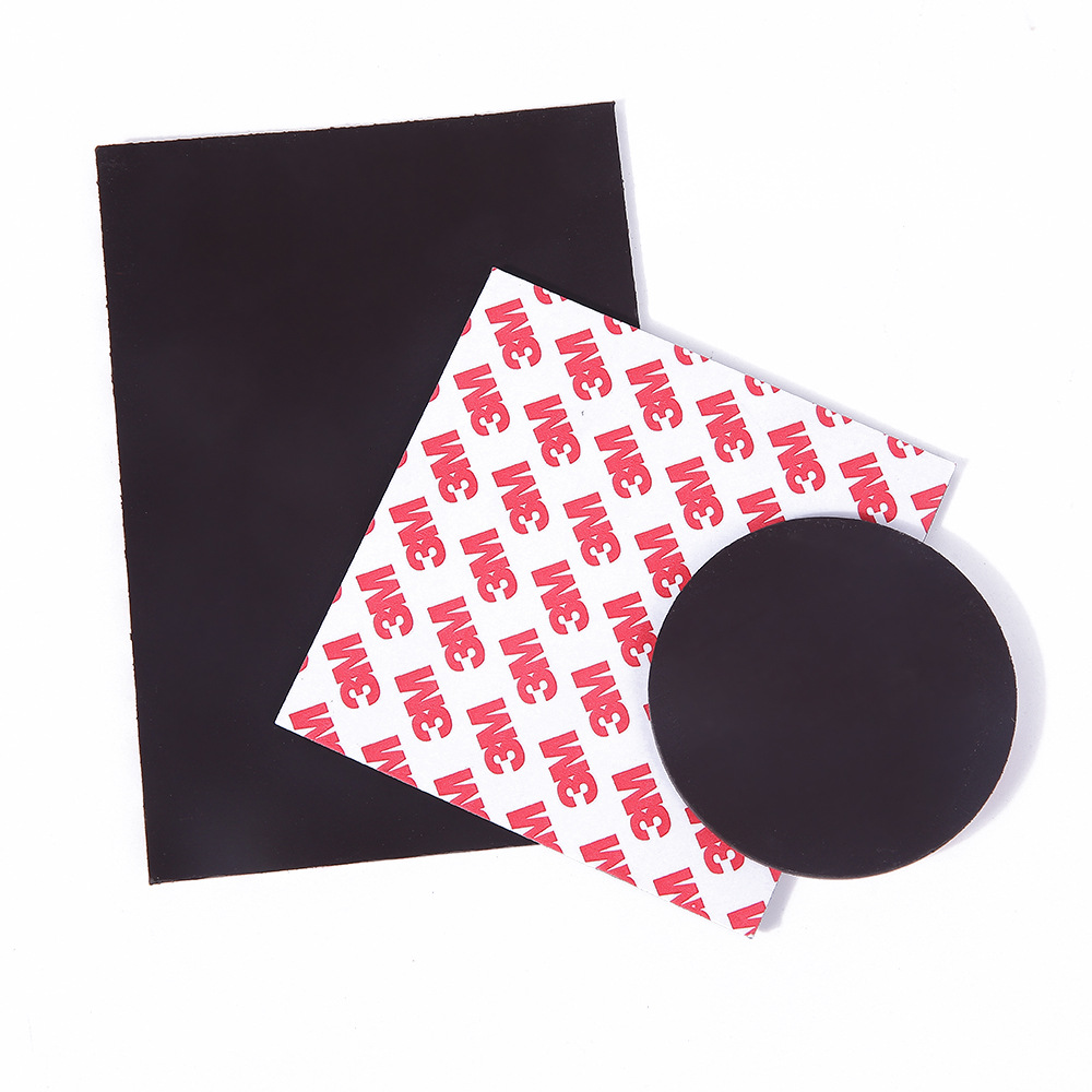 Cuttable Rubber Magnetic Single-Sided Soft Magnetic Strong Adhesive Self-Adhesive Soft Magnetic Refrigerator Magnetic Magnetic Material Magnet