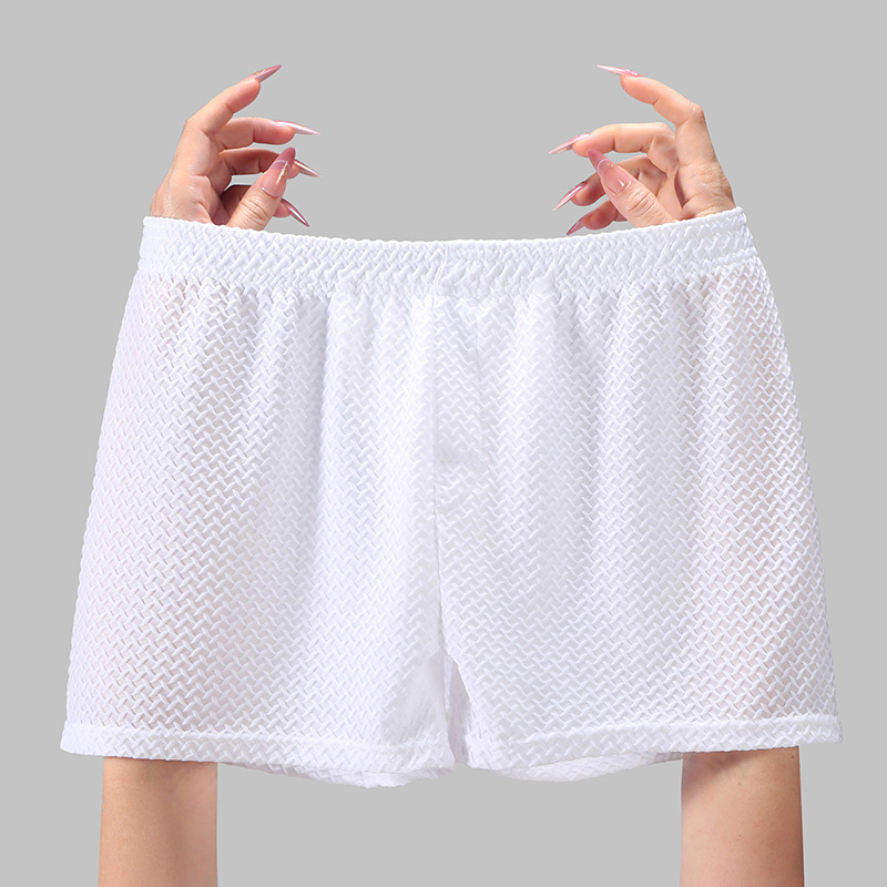 Men's Ice Silk Arlo Pants Underwear Wholesale Pajama Pants Summer Cool Comfortable Ultra Thin Loose Breathable Boxers Panties