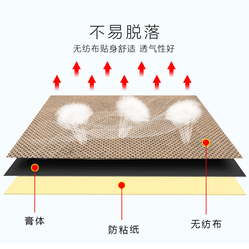 Scorpion Venom Bone Pain Patch, Cervical Vertebra Patch, Pain Relief Plaster, Waist and Leg Pain Patch, Wholesale Running River Lake Street Stall Sales Gift