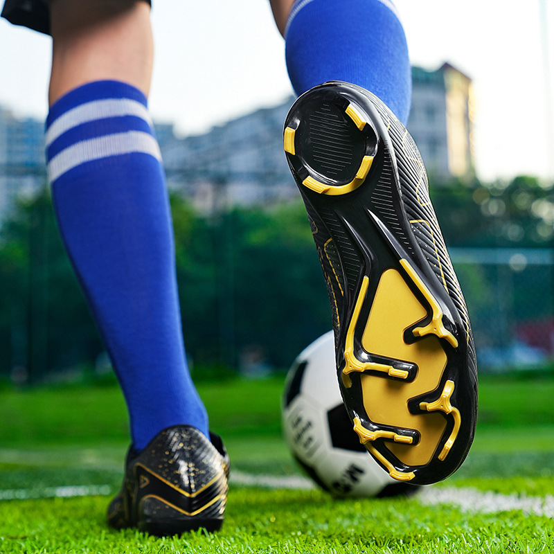 Cross-border New Assassin Football Shoes Adult Training AG Spike TF Broken Nails Youth Student Training Shoes Wholesale