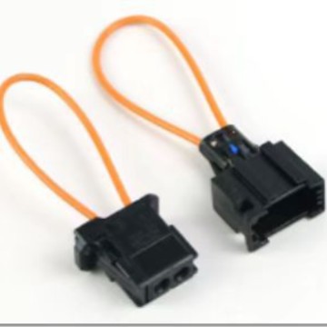 New MOST fiber optic line loop plastic fiber optic short connector test loop repair meeting road male head female head pair