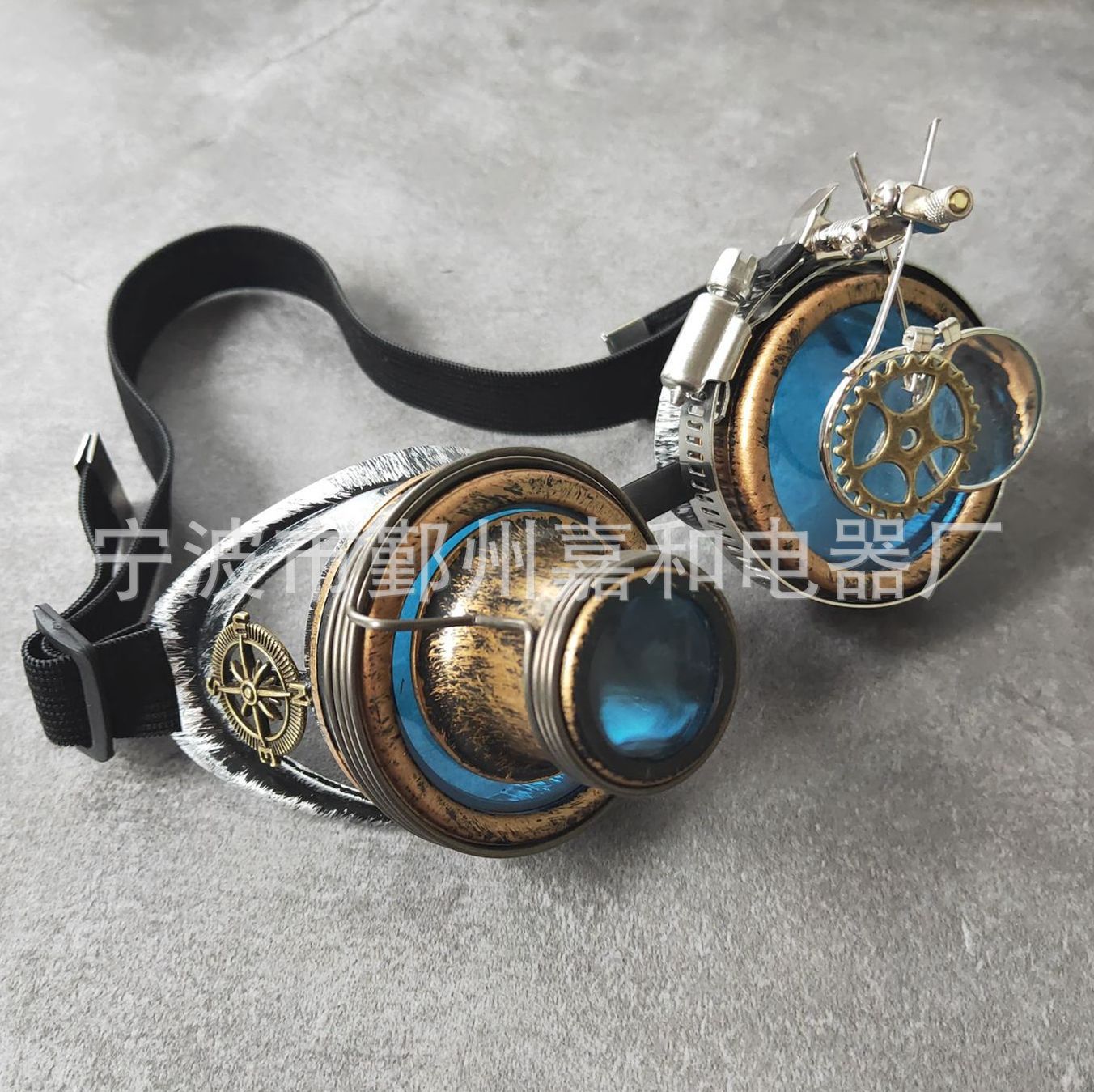 Factory direct steampunk retro glasses magnifying glasses props goggles