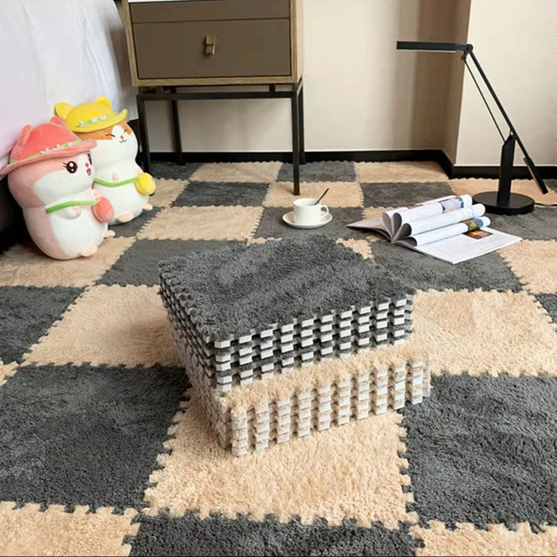 [Internet Celebrity Factory Direct Sales] Spliced ​​Floor Mats Plush Carpet Bedroom Student Spliced ​​Floor Mats Non-Slip Kemono