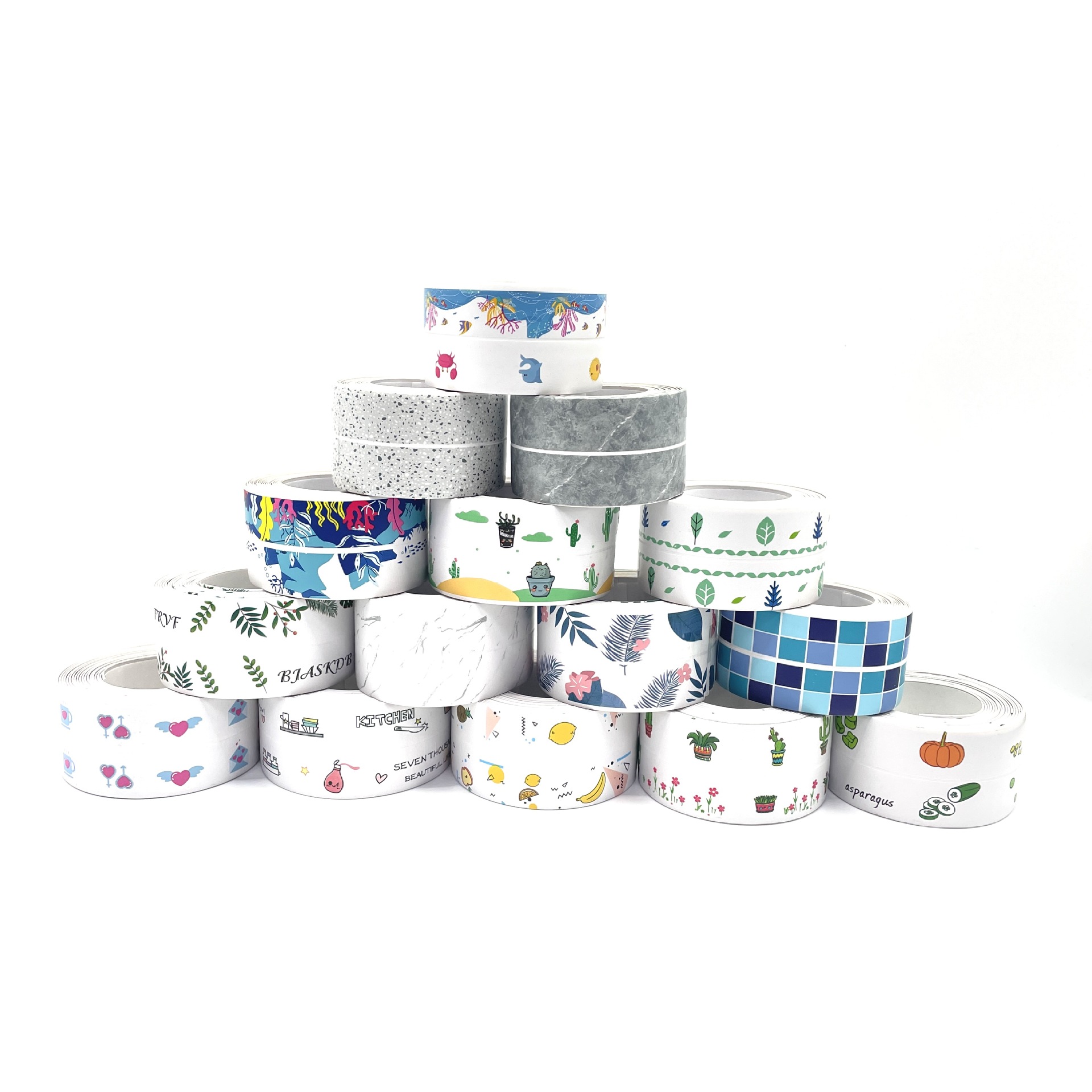 Directly Supplied from the Manufacturer, Self-Adhesive, Mildew-Proof and Waterproof Toilet Stickers, Wall Stickers Can Be Customized According to Needs, Pattern-Shaped Size, Cross-Border Supply