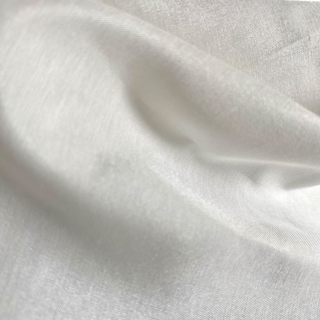 16mm Silk Cotton Satin Lining 30% Mulberry Silk 70% Cotton Silk Shirt Fabric Lining Silk Blend