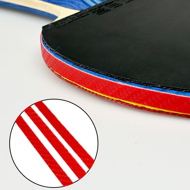 Table tennis racket PU leather carbon fiber texture edge protection anti-collision anti-collision super durable self-adhesive bottom plate protection