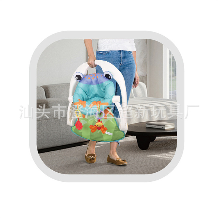 Baby Jumping Chair Fitness Rack Toy Newborn Baby Big Size Jumping Park Portable Floor Seat