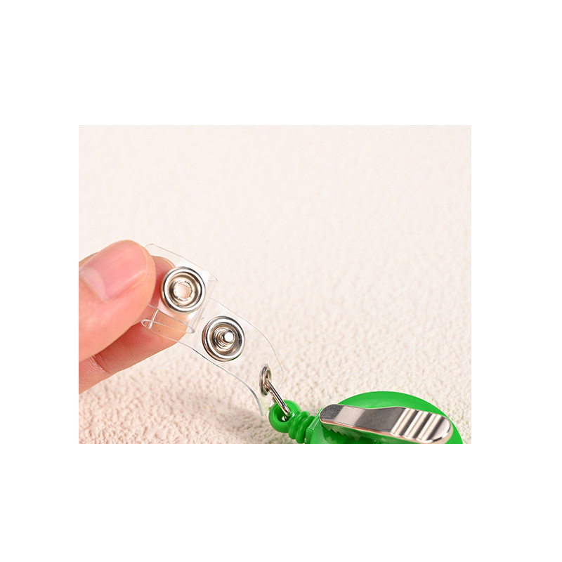 New Colorful Easy-Pull Buckle Badge Badge Lanyard Anti-Theft Buckle Work Permit Telescopic Buckle Telescopic Buckle Can Be Customized for Documents