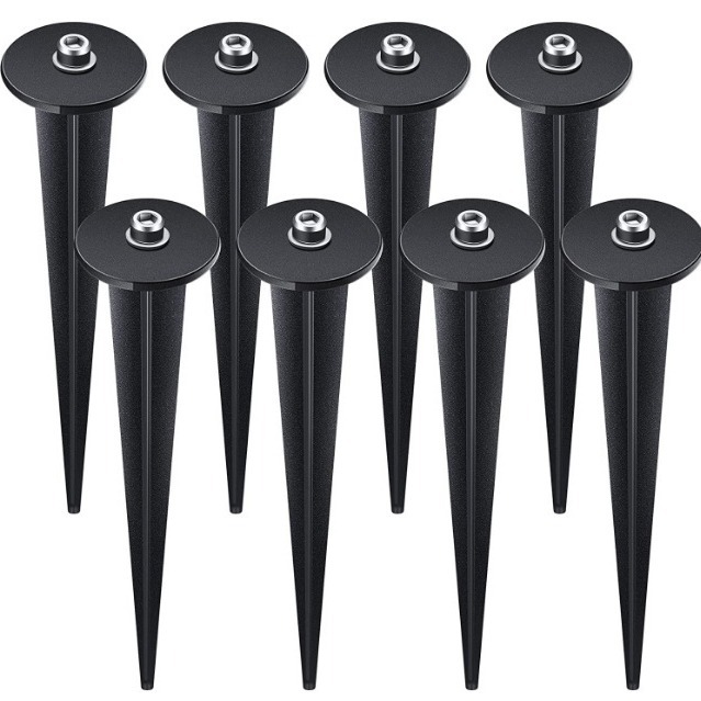 Уличный светильник для деревьев, крепление для прожектора, встраиваемый штатив, солнечные аксессуары для грунта, оптовая продажа