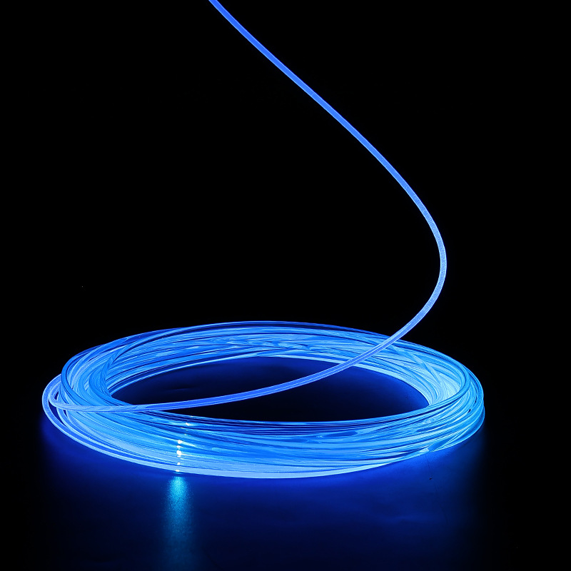 Customized 2.5mm Light Guide Plastic Optical Fiber Bare Wire Craft Decorative Art Full-Body Luminous Pmma Lighting Optical Fiber Cable