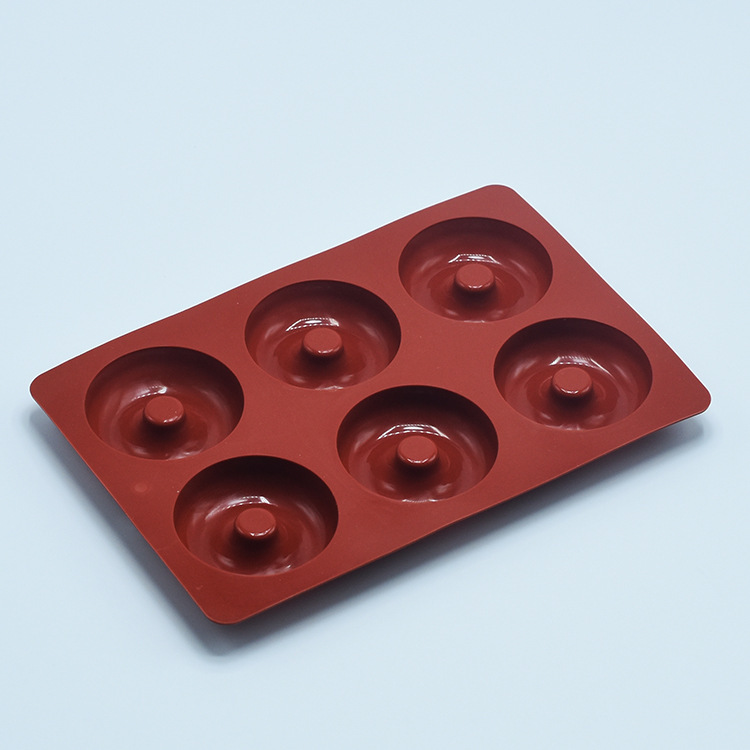 Donut silicone mold diy cake decoration jelly pudding mold oven baking tools cookies