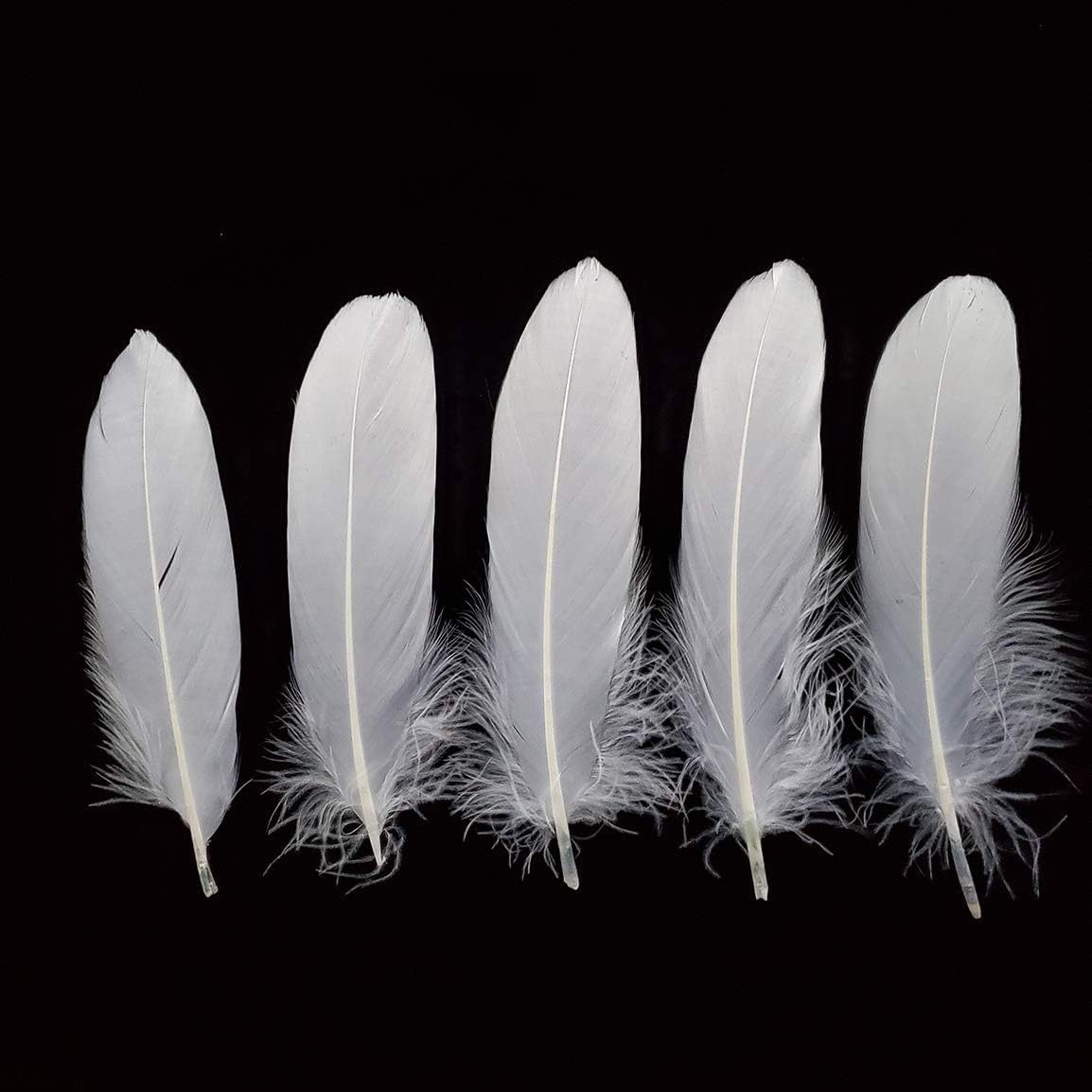 Goose Feather Hard Large Floating Feather Fluffy Dream Catcher Cat Teaser Wand Ornament Accessory Lamp
