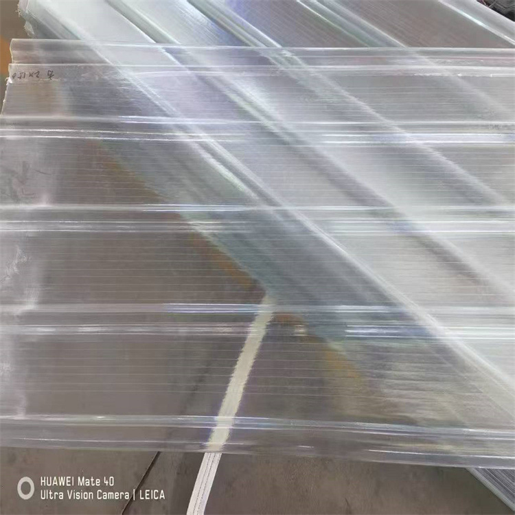 Frp/Pc Sunshine Tile Light Panel 1.2*840/750 Roof Sunshade Water-Glossy White Carport Canopy Flame Retardant