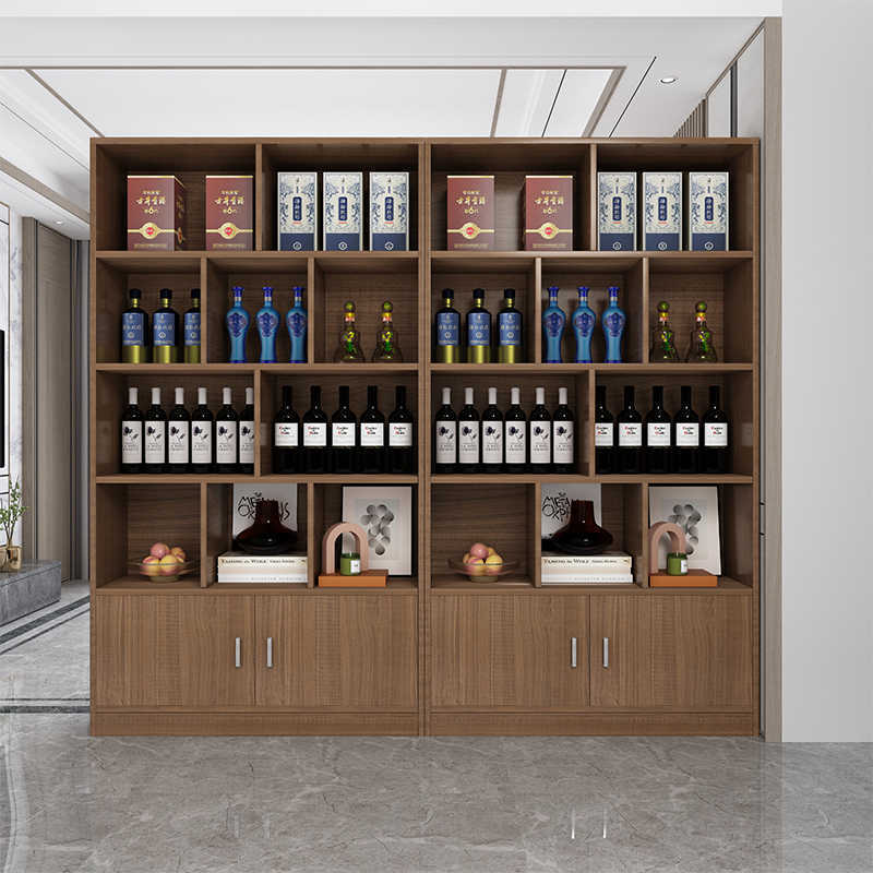 Wine Cabinet Living Room Wall Household TV Cabinet Side Small Wine Rack Internet Popular Small Apartment Product Display Cabinet Display Cabinet
