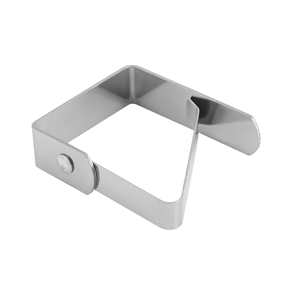 Cross-border e-commerce stainless steel tablecloth clip 5X4CM tablecloth clip stainless steel tablecloth clip table