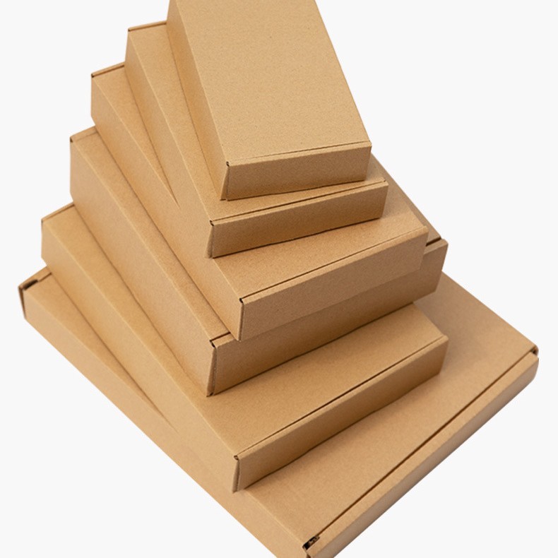 In-Stock Wholesale Reinforced Corrugated Cardboard Boxes for Express Delivery, Square Packaging for Hard Cardboard Airplane Boxes