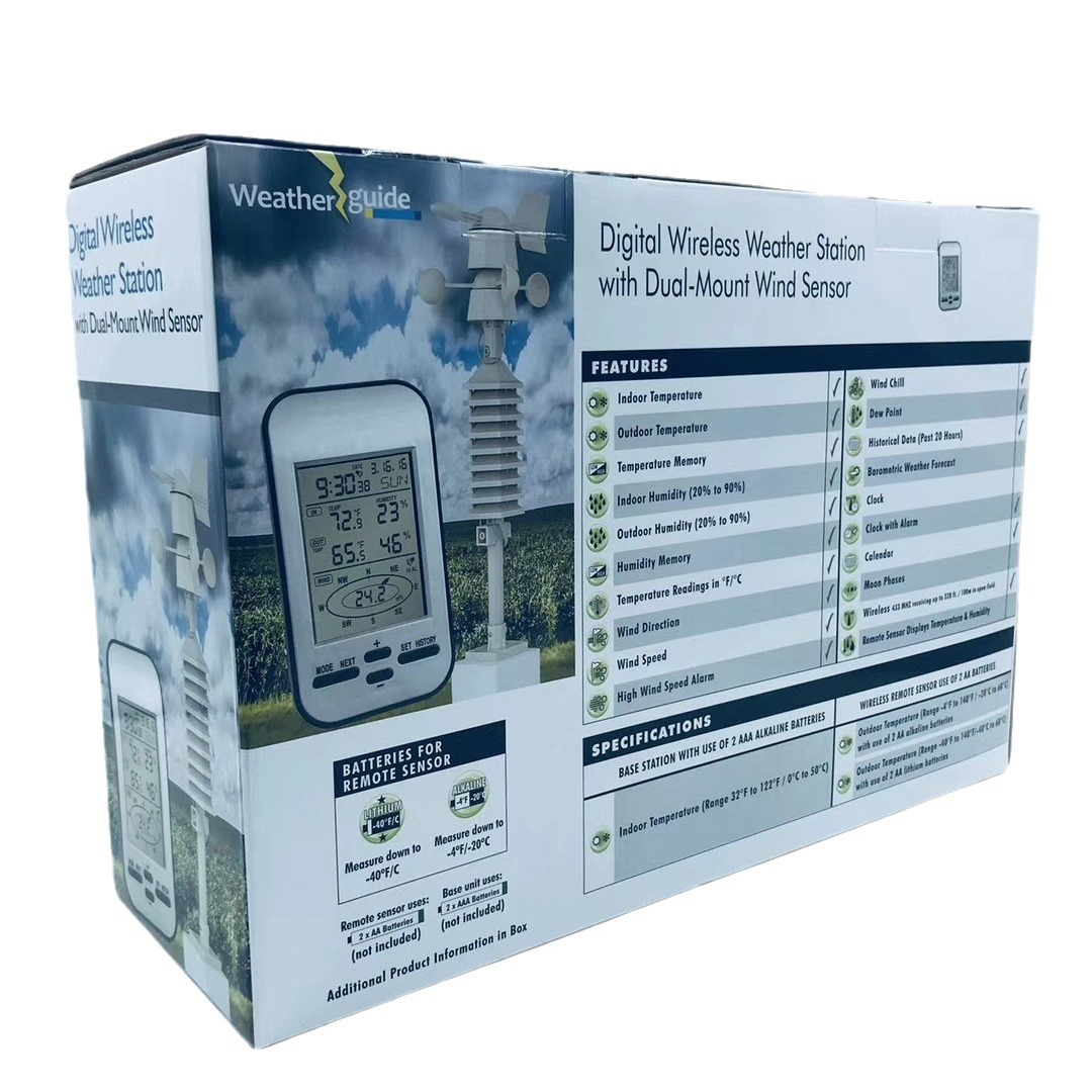 Multifunctional Small Household Weather Station Weather Forecast Weatherstation Wireless Temperature and Humidity Meter Ws2032