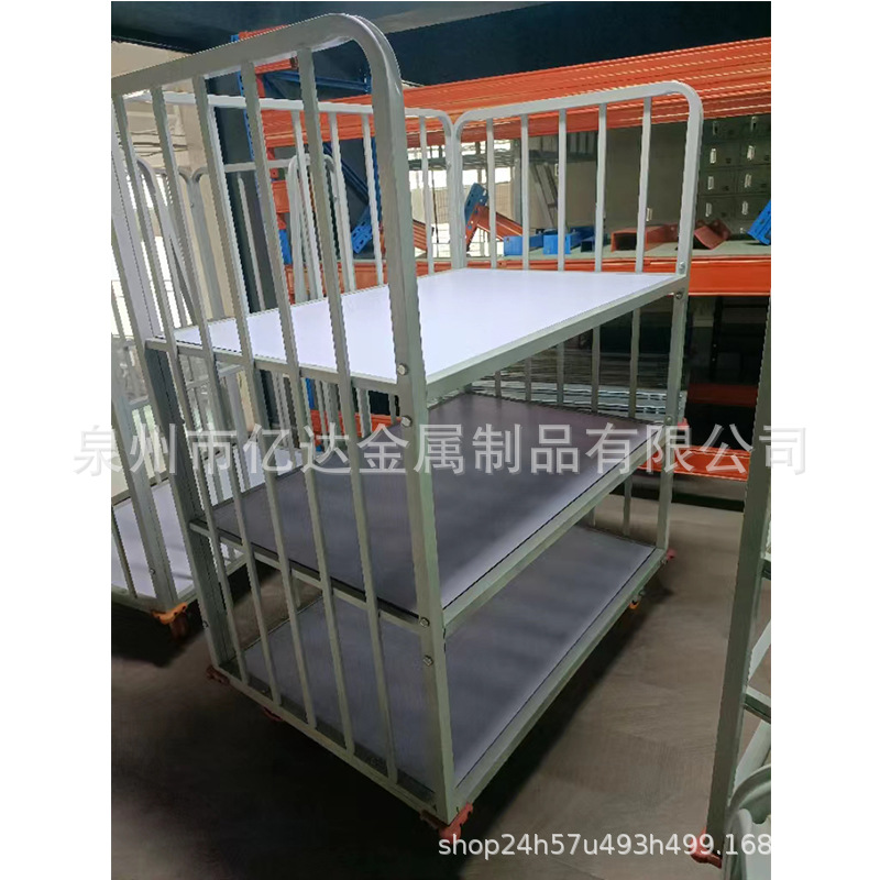 Three-layer Cutting Car Clothing Factory Turnover Car Shelf Two-layer Cutting Car Stroller 1200*800*1600 Fabric Rack