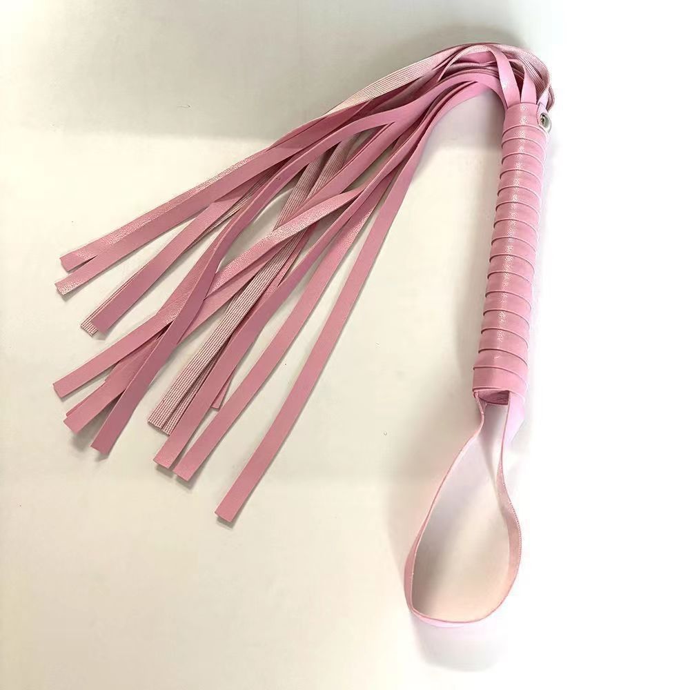 SM festival performance props PU leather whip dance flirt cos whip photo pointer tassel fun props