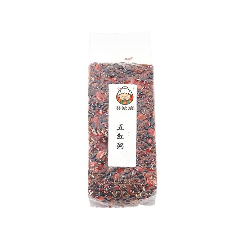 New Wholesale Grain Combination Vitality Goddess Porridge Blood Porridge Postpartum Porridge Ingredients 500g Pack Five Red Porridge