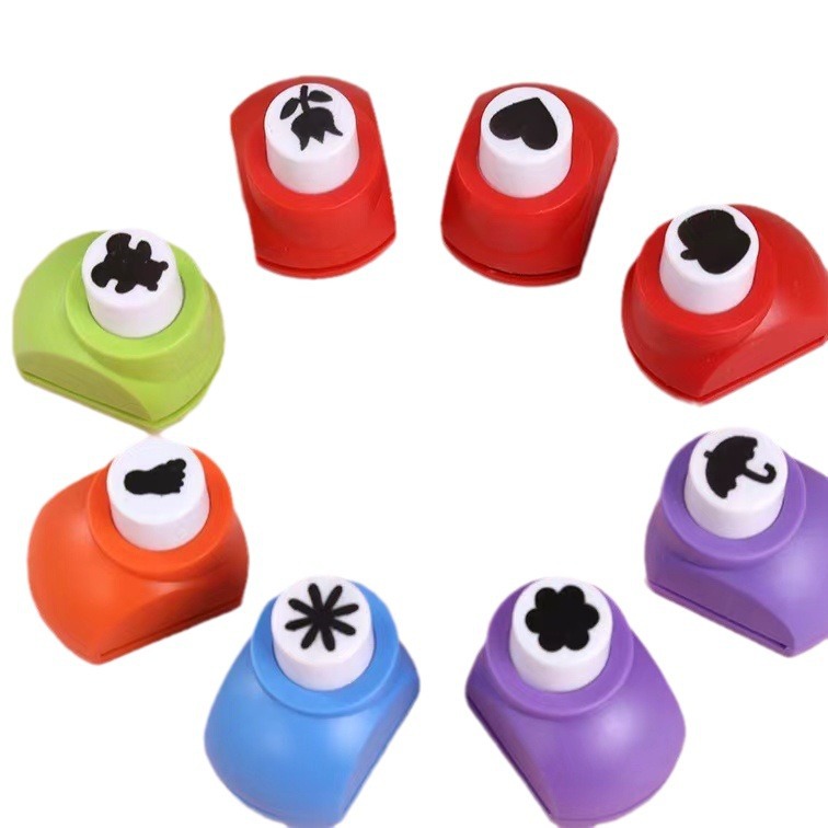 Children's DIY Handmade Material small size Flower Maker Kindergarten Puzzle Greeting Card Making Flower Maker Bulk