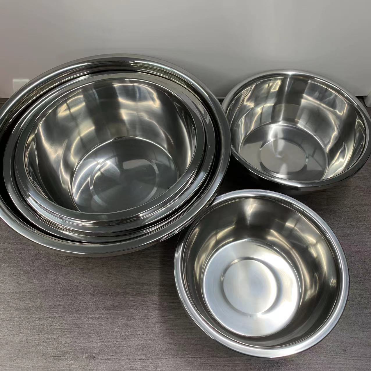 Чаша из нержавеющей стали многофункциональная чаша столовая суповая чаша домашняя овощная чаша чаша для лапши рисовая чаша супница чаша для запекания яиц